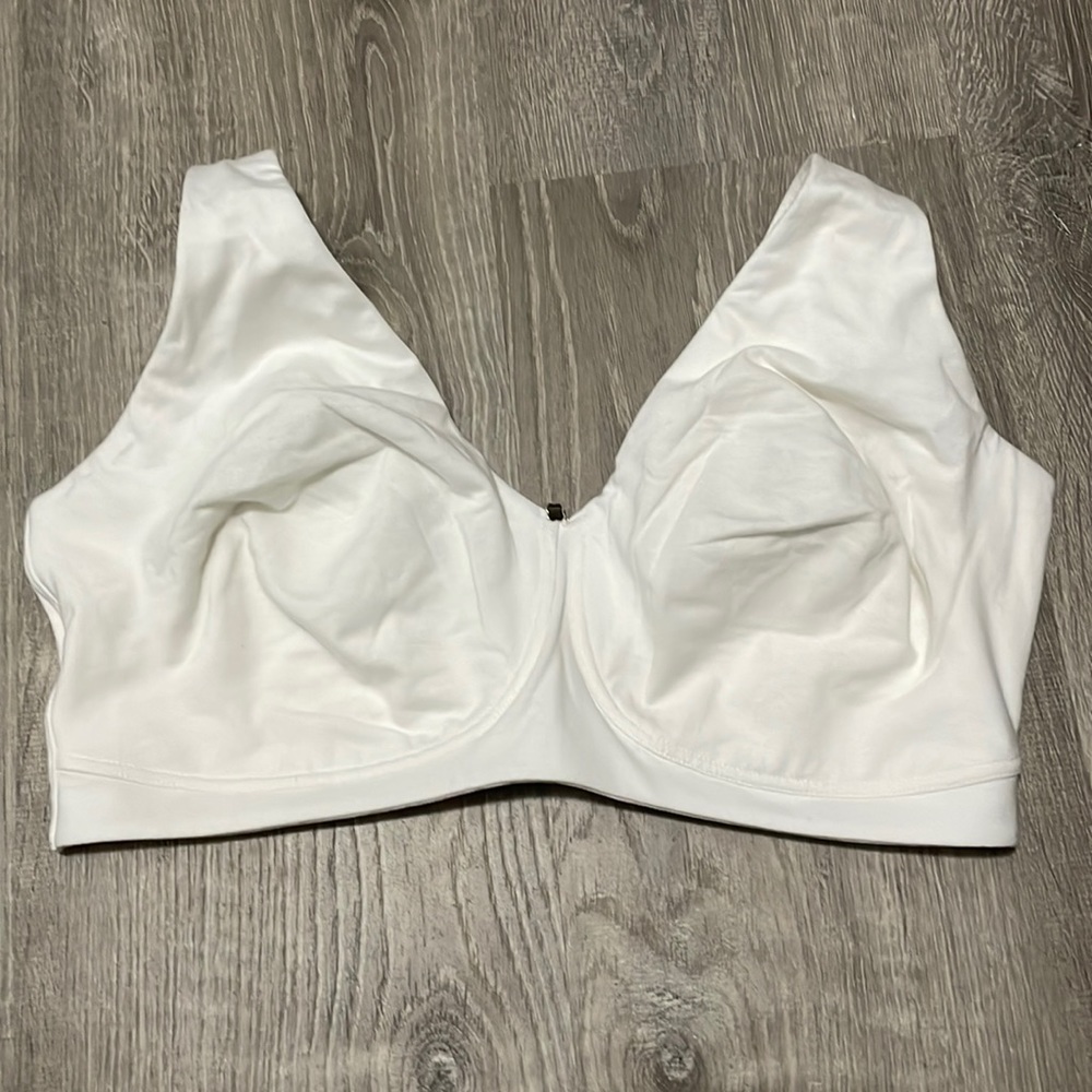 NWOT 40DDD Breezies Modern Cotton Unlined Wirefree Bra